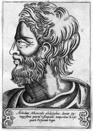 <span class="mw-page-title-main">Archelaus (philosopher)</span> 5th-century BC Greek philosopher