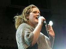 Adele ad Amsterdam nel 2008