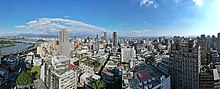 Aerial panorama of Taipei City's west Aerial panorama of Taipei City's west.jpg