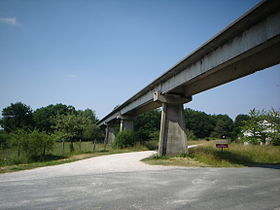 Imagine ilustrativă a articolului Test track of Aérotrain d'Orléans