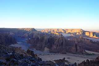 Wadi al-Ula Place in Al Madinah, Saudi Arabia