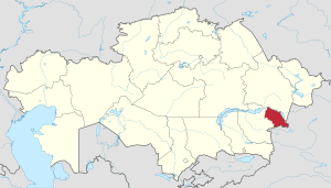 Lage in Kasachstan