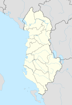 Bajram Curri (town) is located in Albania