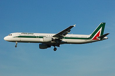 Alitalia was die tweede gebruiker van die A321, na Lufthansa.