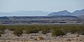 Amboy volcanic field - strandlines on basalt flow - closeup