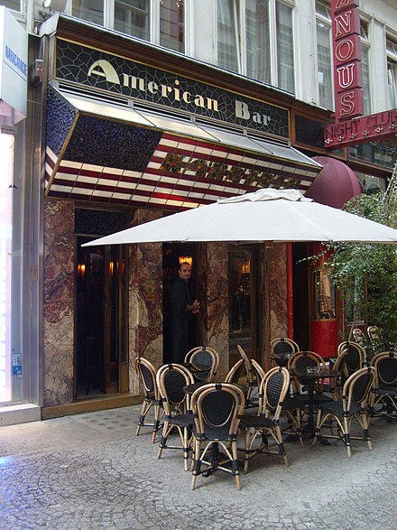 Loos American Bar, designed by Adolf Loos