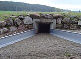 Amphibian tunnel in Furtwangen im Schwarzwald Germany