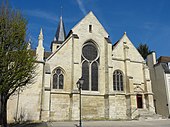 Chevet de l'église Saint-Germain.