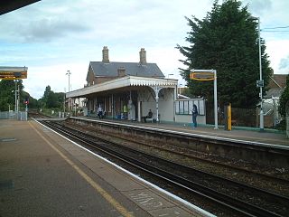 <span class="mw-page-title-main">Angmering railway station</span>Railway station in West Sussex,England