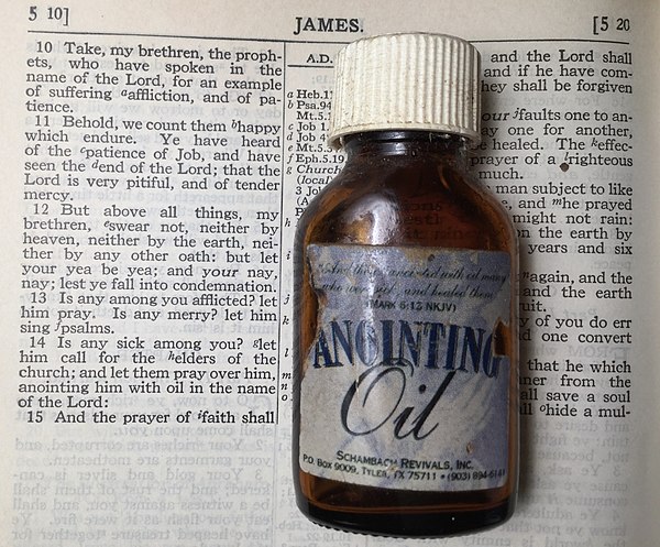 R. W. Schambach anointing oil