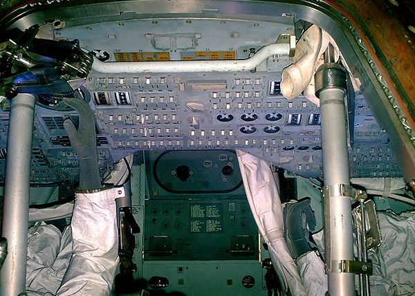 Interior view of the Apollo 13 capsule (2009)