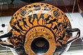 Attic black-figure eye-cup - ABV extra - return of Hephaistos - satyrs at vintage - Firenze MAN 3900 - 03