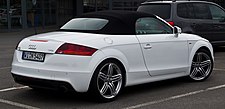 Audi Tt: Pierwsza generacja, Druga generacja, Trzecia generacja