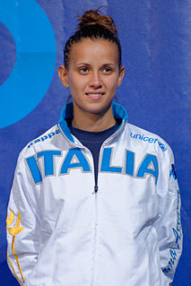 Irene Vecchi Italian fencer