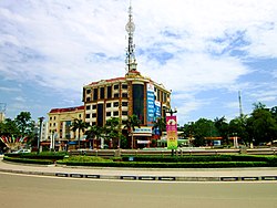 Vĩnh Phúc Provincial Post Office in the center of Vĩnh Yên city