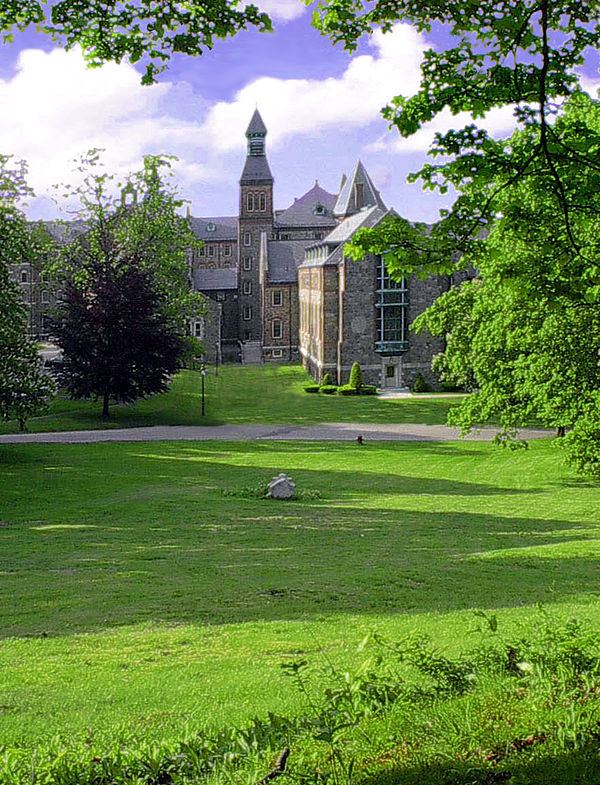 Grounds surrounding seminary