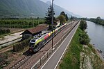 Vorschaubild für Bahnstrecke Bozen–Meran