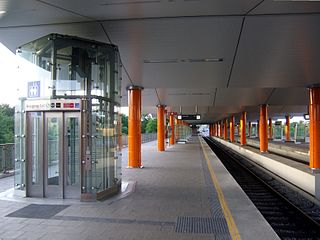 <span class="mw-page-title-main">Munich-Neuperlach Süd station</span> Station of the Munich S-Bahn and U-Bahn