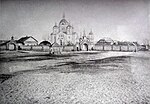 Ушэсьценскі манастыр, да 1900 г.