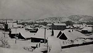 Winter in Bayfield, ca. 1910