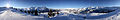 360° Winterpanorama, Betelberg, Lenk im Simmental, Schweiz