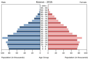 Kosovo: Geographie, Landesname, Bevölkerung