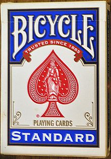 Description de l'image Bicycle(standard,pokersize,blue).jpg.