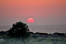 Black Sea Primorsko dunes sunrise Черно море Приморско дюни изгрев.jpg