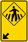 Brasilien fodgængerfelt sign.svg