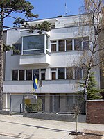 Villa Polášek, today's Ukrainian Consulate