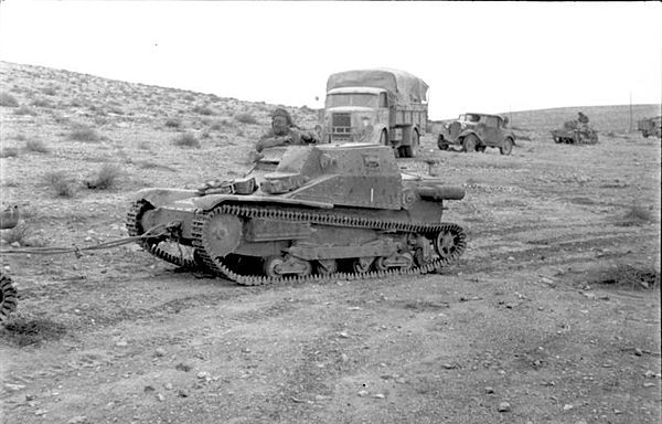 Italian L3/33 tankettes