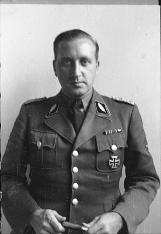 <span class="mw-page-title-main">Helmut Knochen</span> SS officer and Holocaust perpetrator