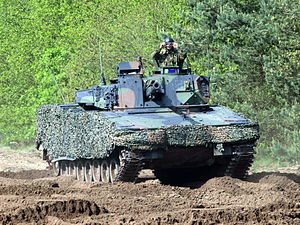 Nederländsk CV9035NL med tilläggsskydd