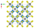 mit Blickrichtung parallel zur c-Achse