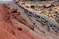 * Nomination Volcanic layers and rocks at the Caldera El Golfo, Lanzarote --Llez 05:45, 9 June 2018 (UTC) * Promotion  Support Good quality. --Granada 06:45, 9 June 2018 (UTC)