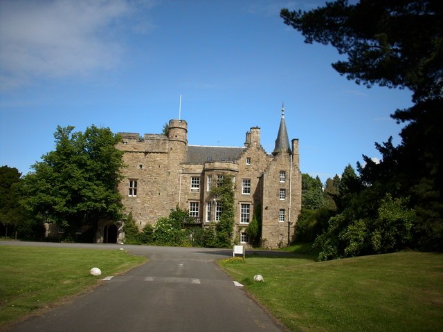 West front of Carberry Tower