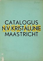 Catalogus Kristalunie, 1932-'33, Nationaal Glasmuseum Leerdam