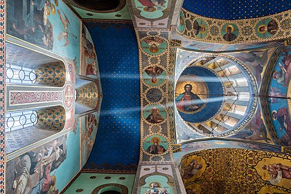 Teto da catedral ortodoxa Sioni em Tbilisi, Geórgia. (definição 8 688 × 5 792)