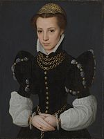 Caterina van Hemessen Portrét mladé dámy 1560.jpg