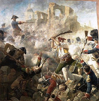 Third Siege of Girona (1809), Peninsular War against Napoleon Cesar Alvarez Dumont - El Gran dia de Girona.jpg