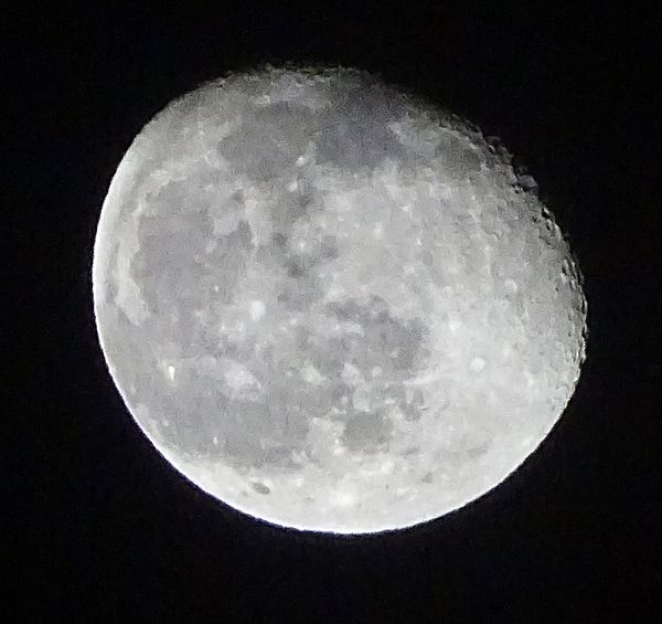 Chía, goddess of the Moon, rising over the Bogotá savanna