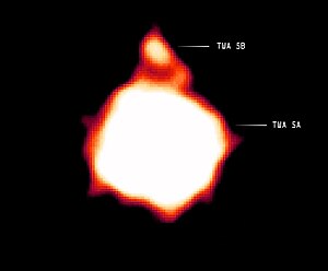 Фотография TWA-5 B в рентгеновском излучении. Обсерватория Чандра.