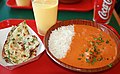치킨 티카 마살라와 쌀밥