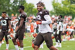 Le camp d'entraînement des Browns 2018