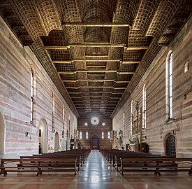   Nave, counter-facade and ceiling