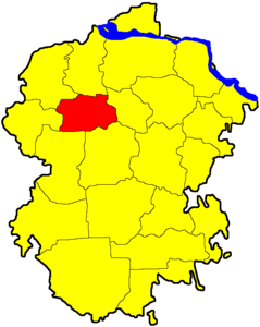 Alikovskij rajon – Localizzazione