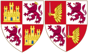 Coat of Arms of Constance of Peñafiel as Queen of Castile.svg