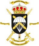 Coat of Arms of the 6th Airborne Brigade Almogávares (Polyvalent Brigade).svg