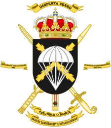 Coat of Arms of the 6th Airborne Brigade Almogávares (Polyvalent Brigade).svg
