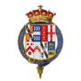 Coat of arms of Robert Spencer, 2nd Earl of Sunderland, KG, PC.png